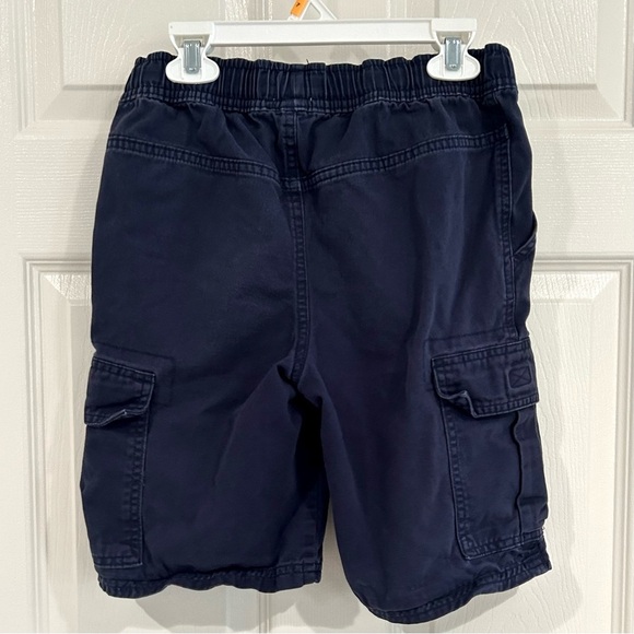 The Children's Place Boys Navy Blue Cargo Shorts Sz 10 Pull On Adjustable Waist - Picture 8 of 11